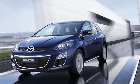 MazdaCX-7 front in move