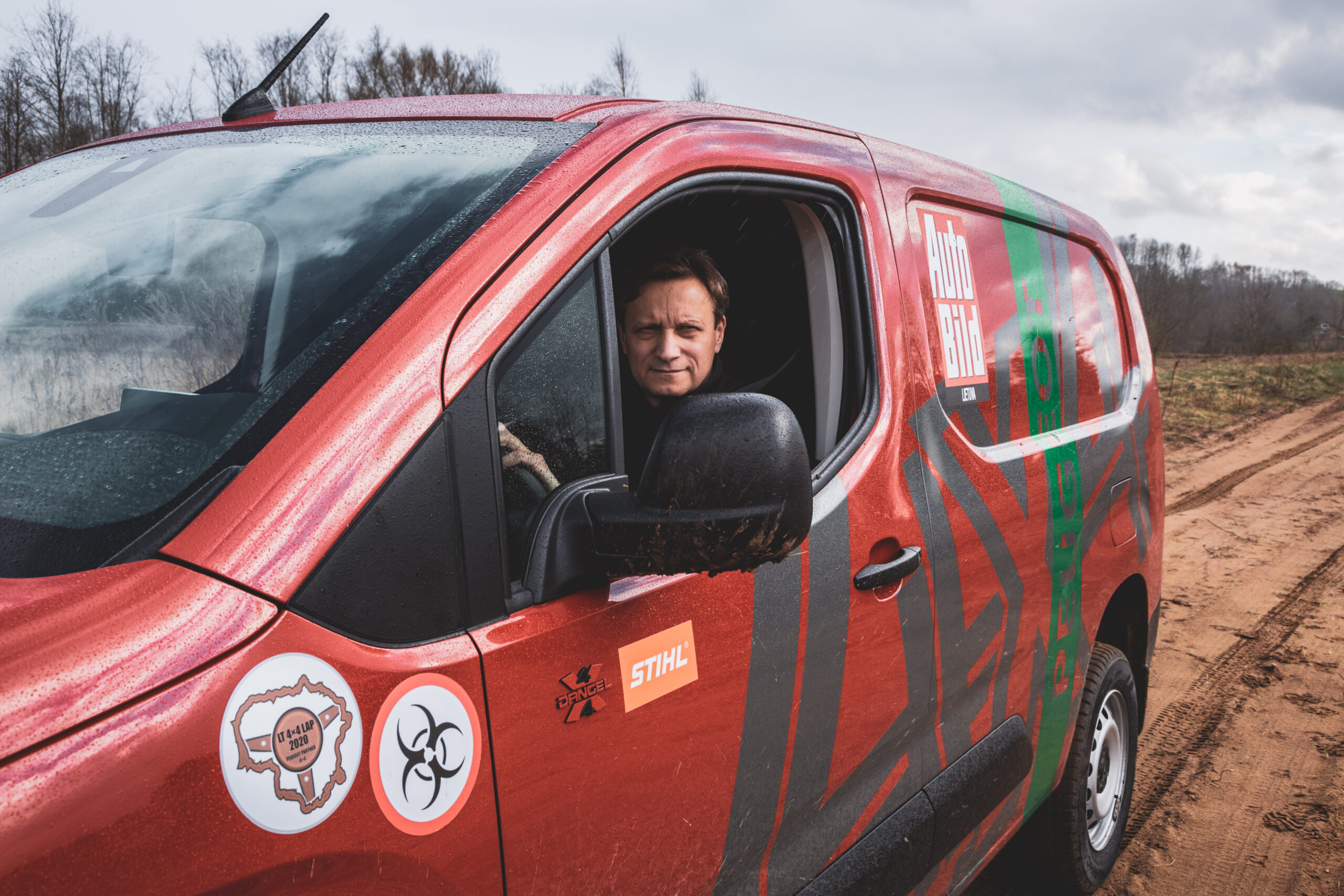 Vitoldas Milius aplink Lietuvą su Peugeot